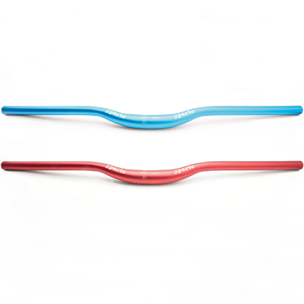 Lenker 52parts riser - 720 mm - laser red / laser blue